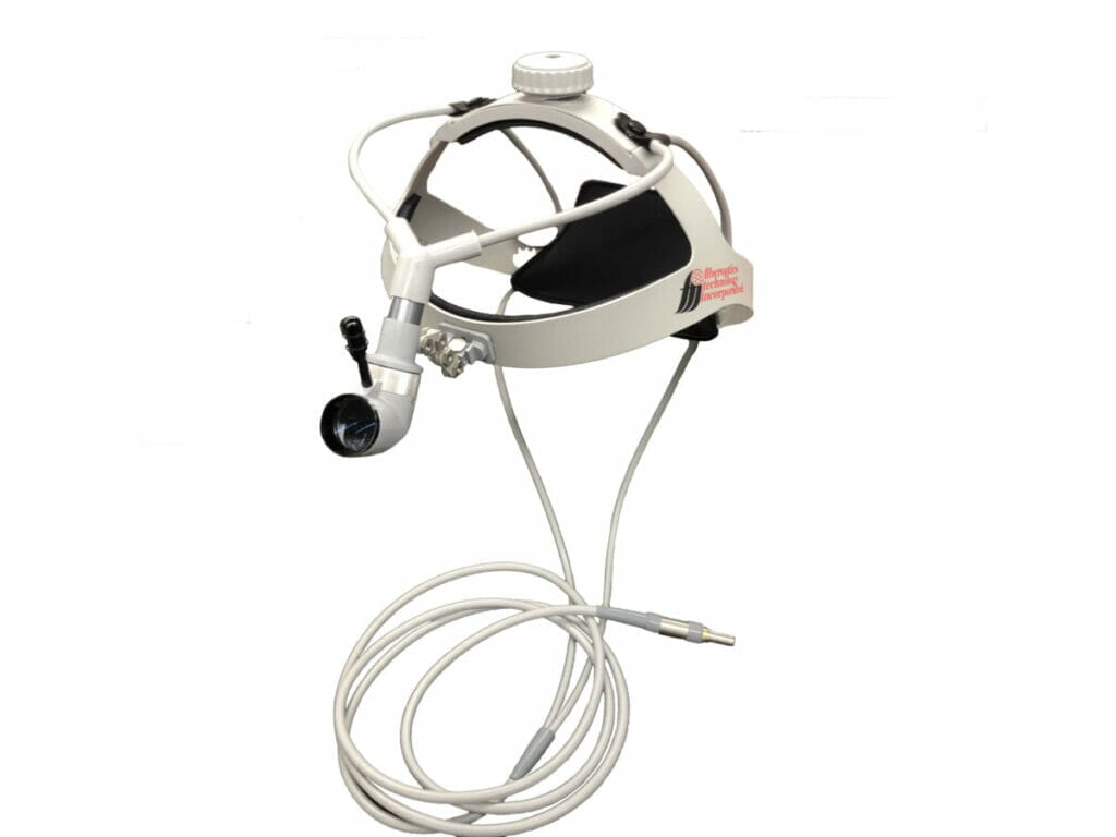 Corded Surgical Headlight with Light Guide